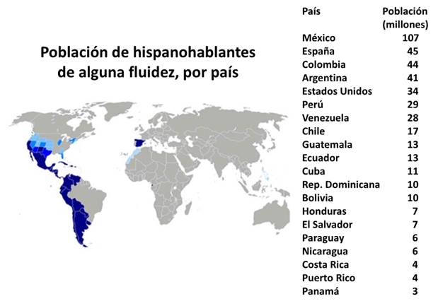 34 Mapa De Paises Hispanohablantes - Maps Database Source